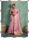 Pink Sutrala Vol 4 By Sethnic Lifestyle Tissue Cotton Handwork Saree 131002